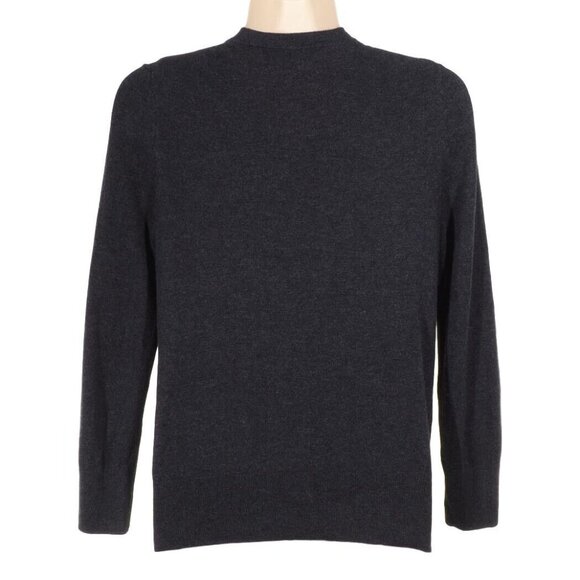 Loft Cardigan Women Small Formal Gray Embossed Beads Stones Jeweled Long Sleeve - Picture 6 of 11